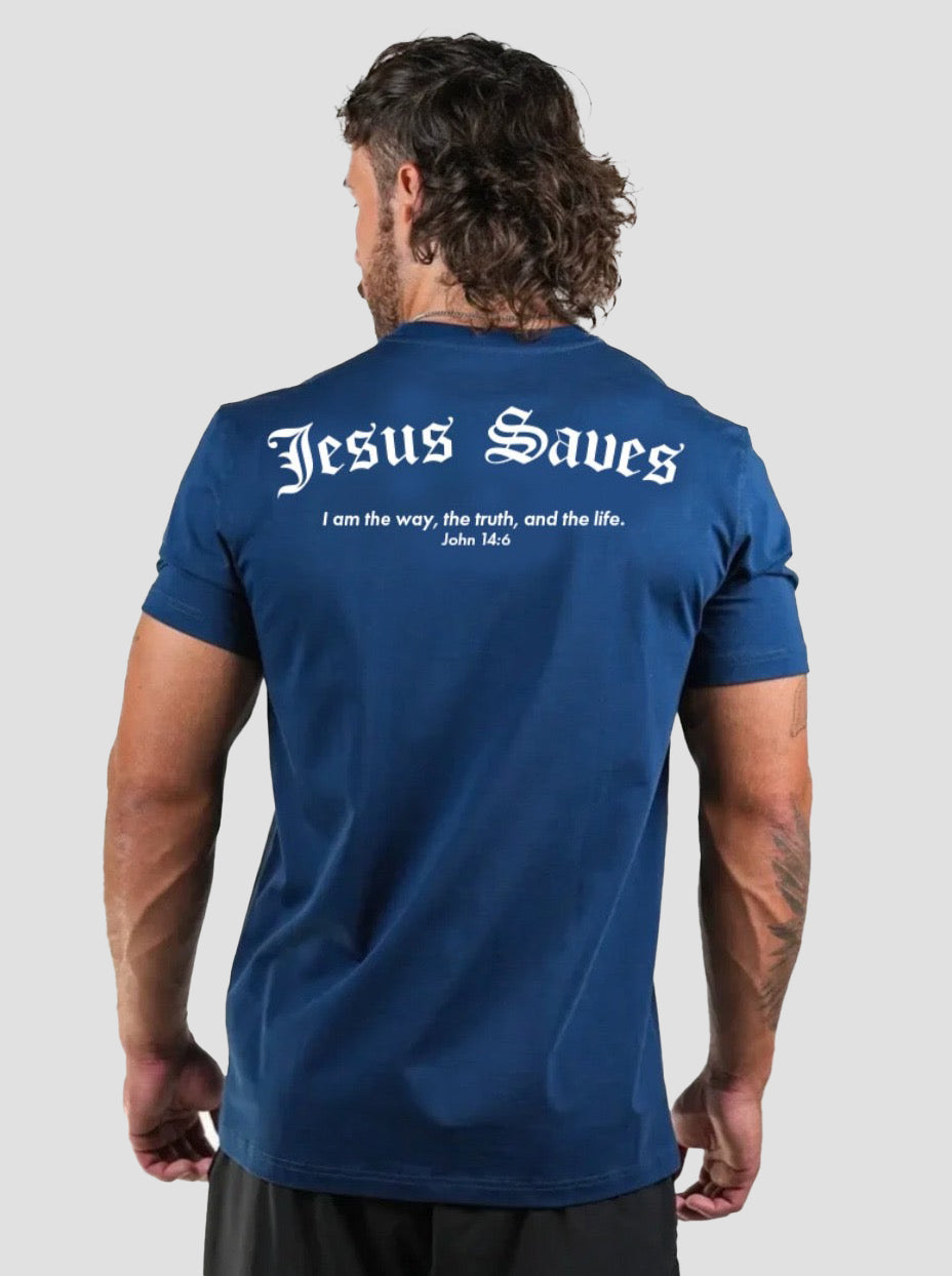 Jesus Saves Performance Tee