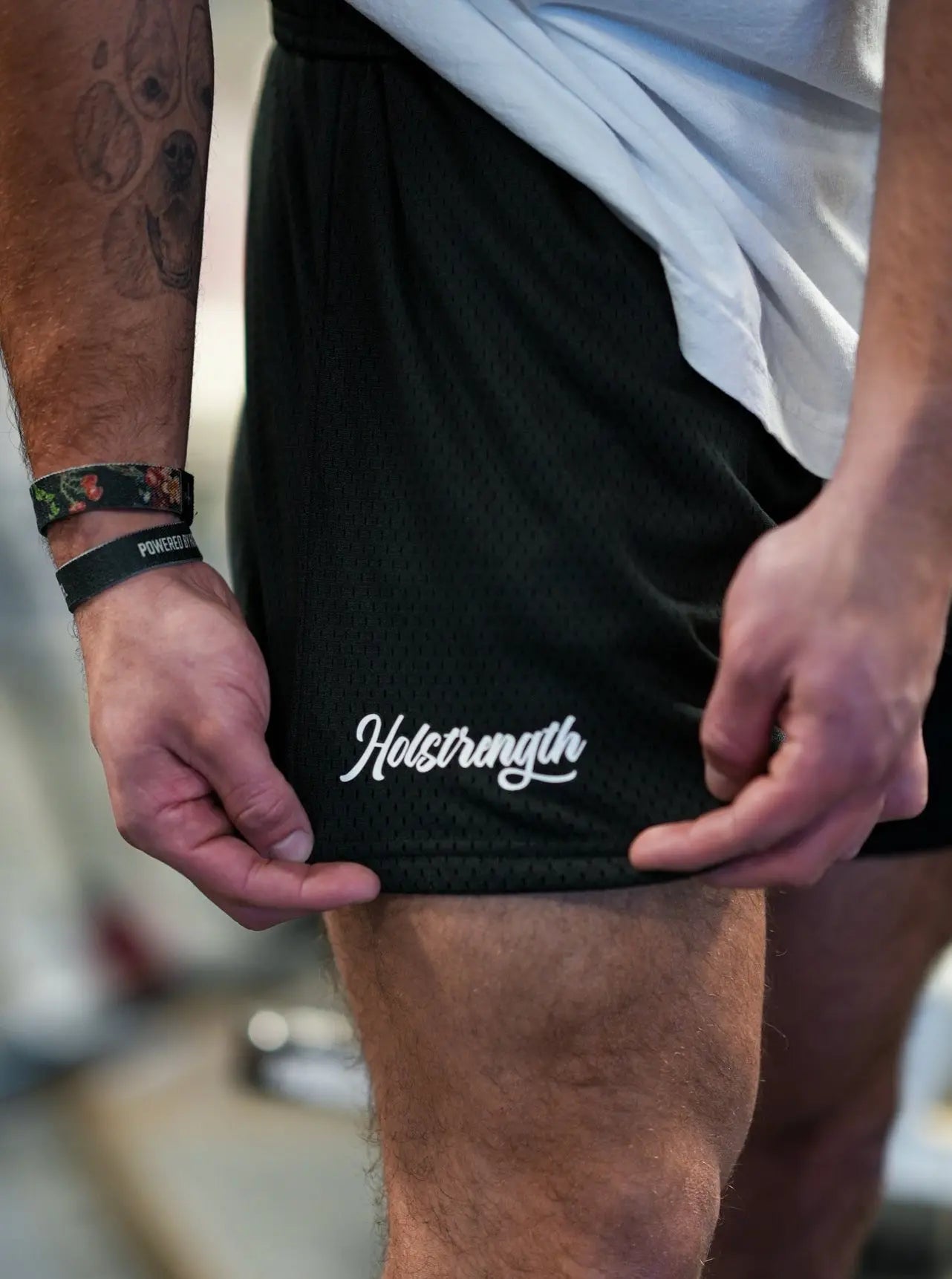 Classic Mesh Shorts - Black HolStrength