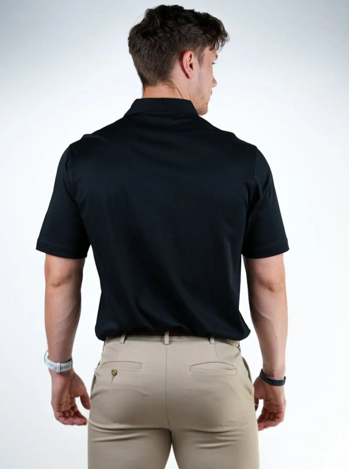 Classic Polo - Black HolStrength