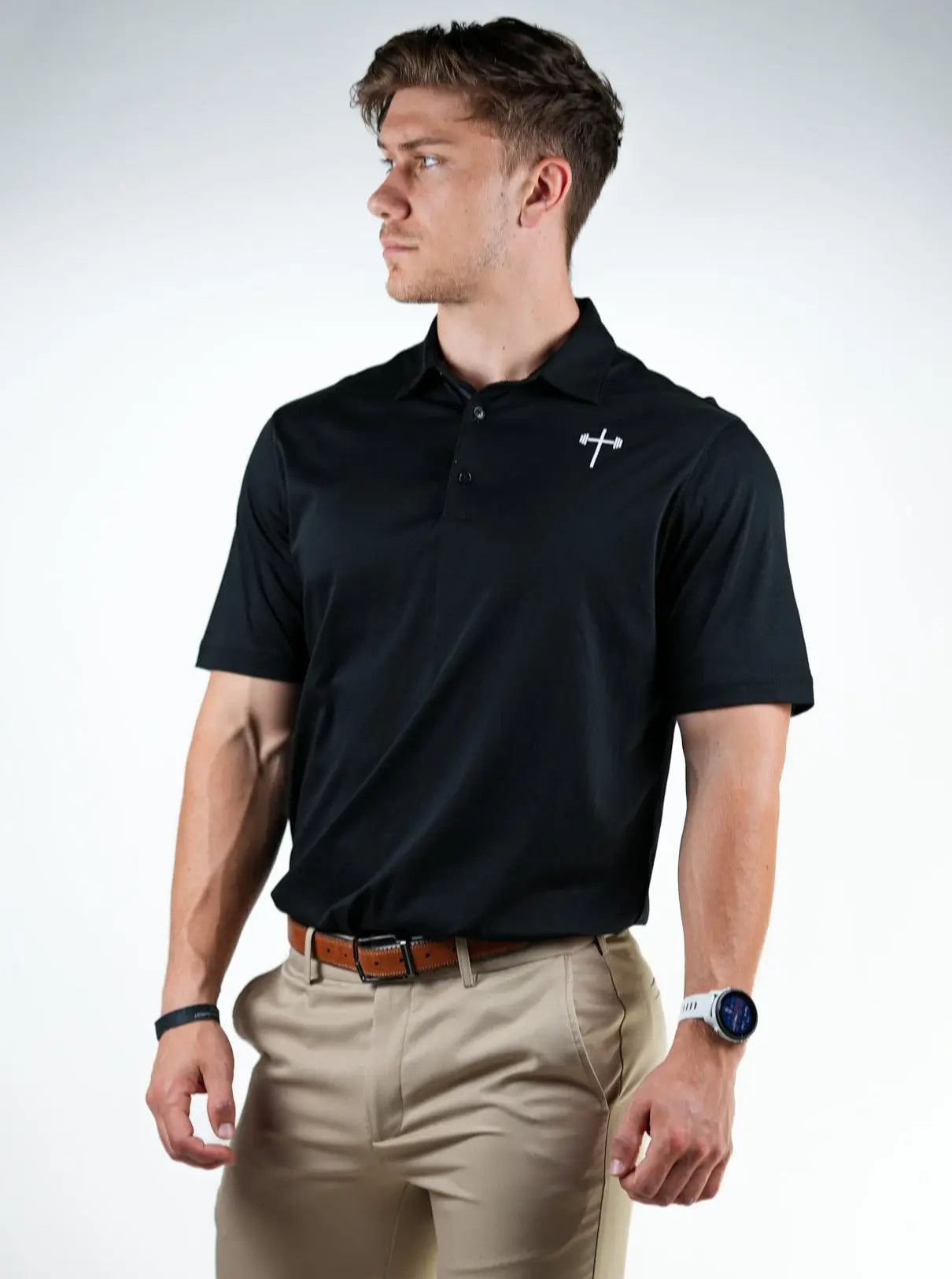 Classic Polo - Black HolStrength