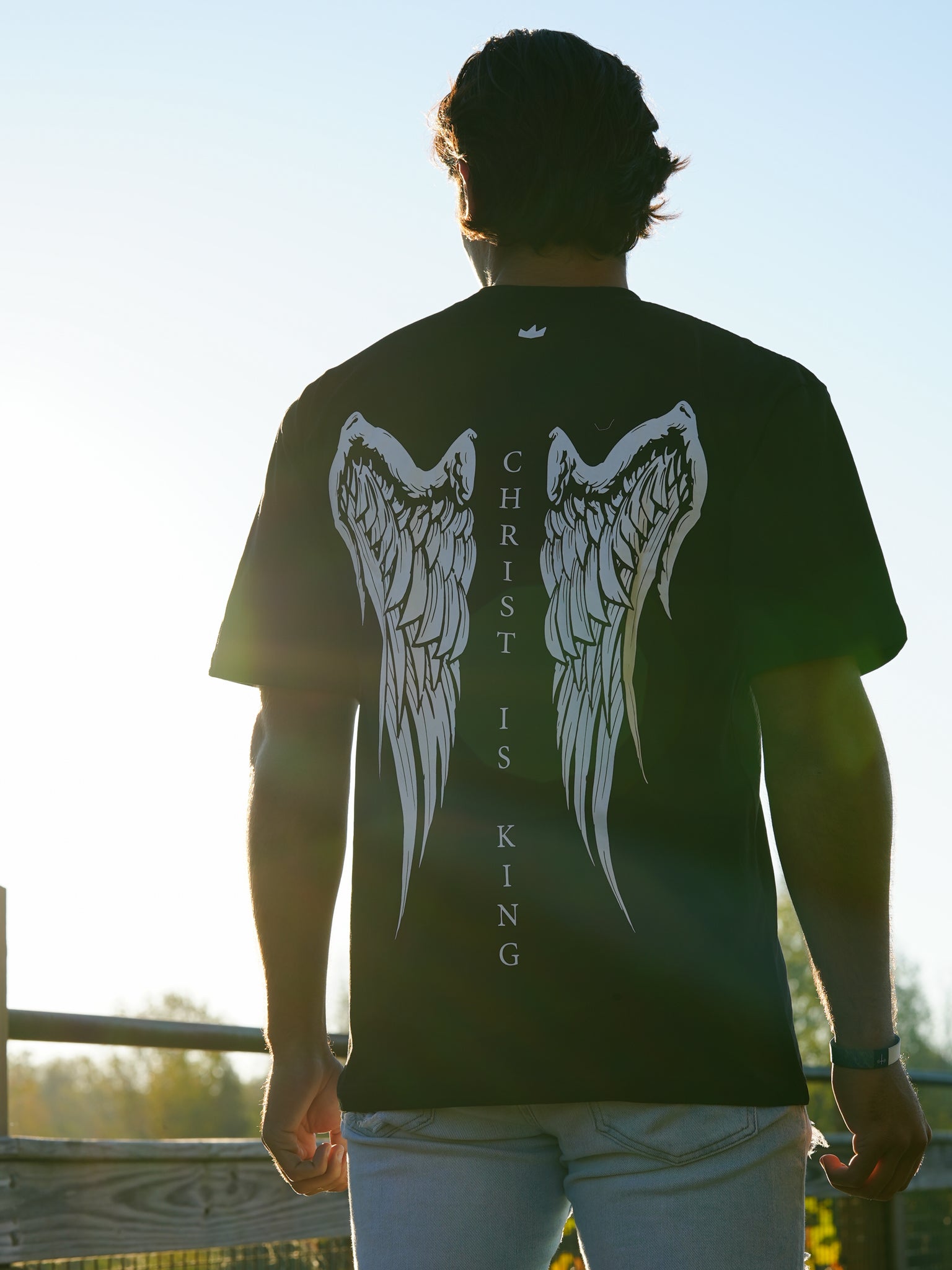 Christ Is King Wing Tee