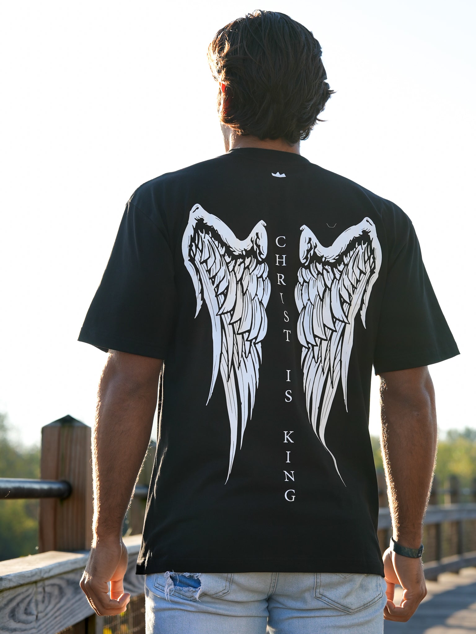 Christ Is King Wing Tee