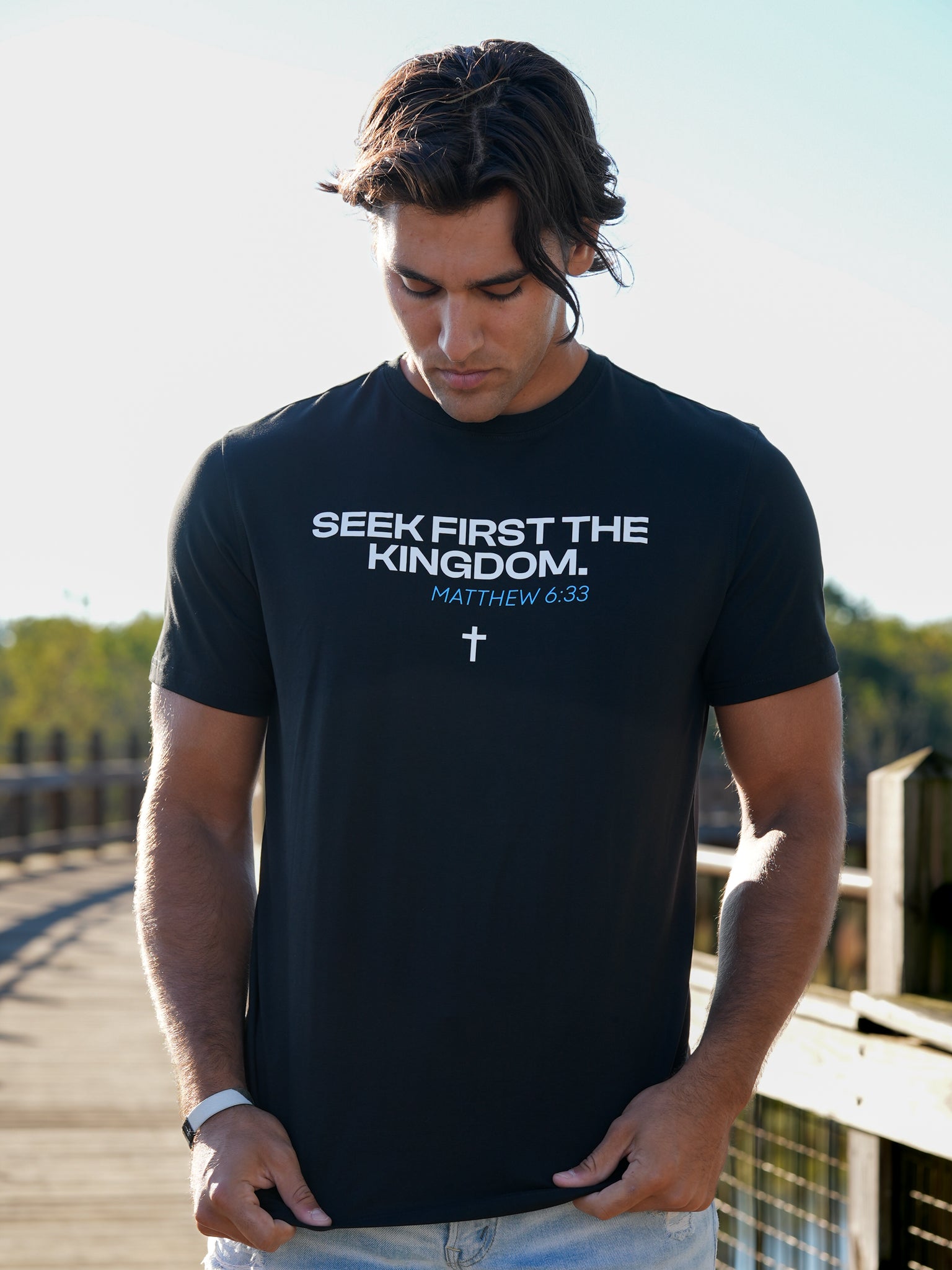 Seek First The Kingdom Performance Tee