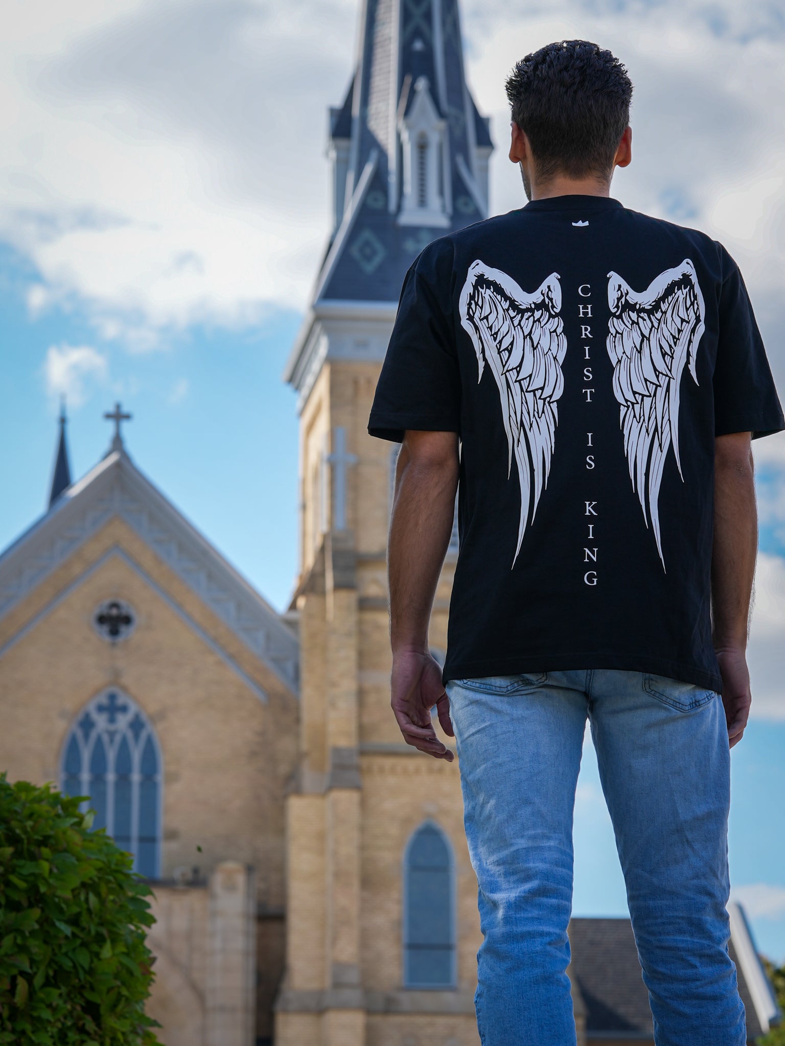 Christ Is King Wing Tee