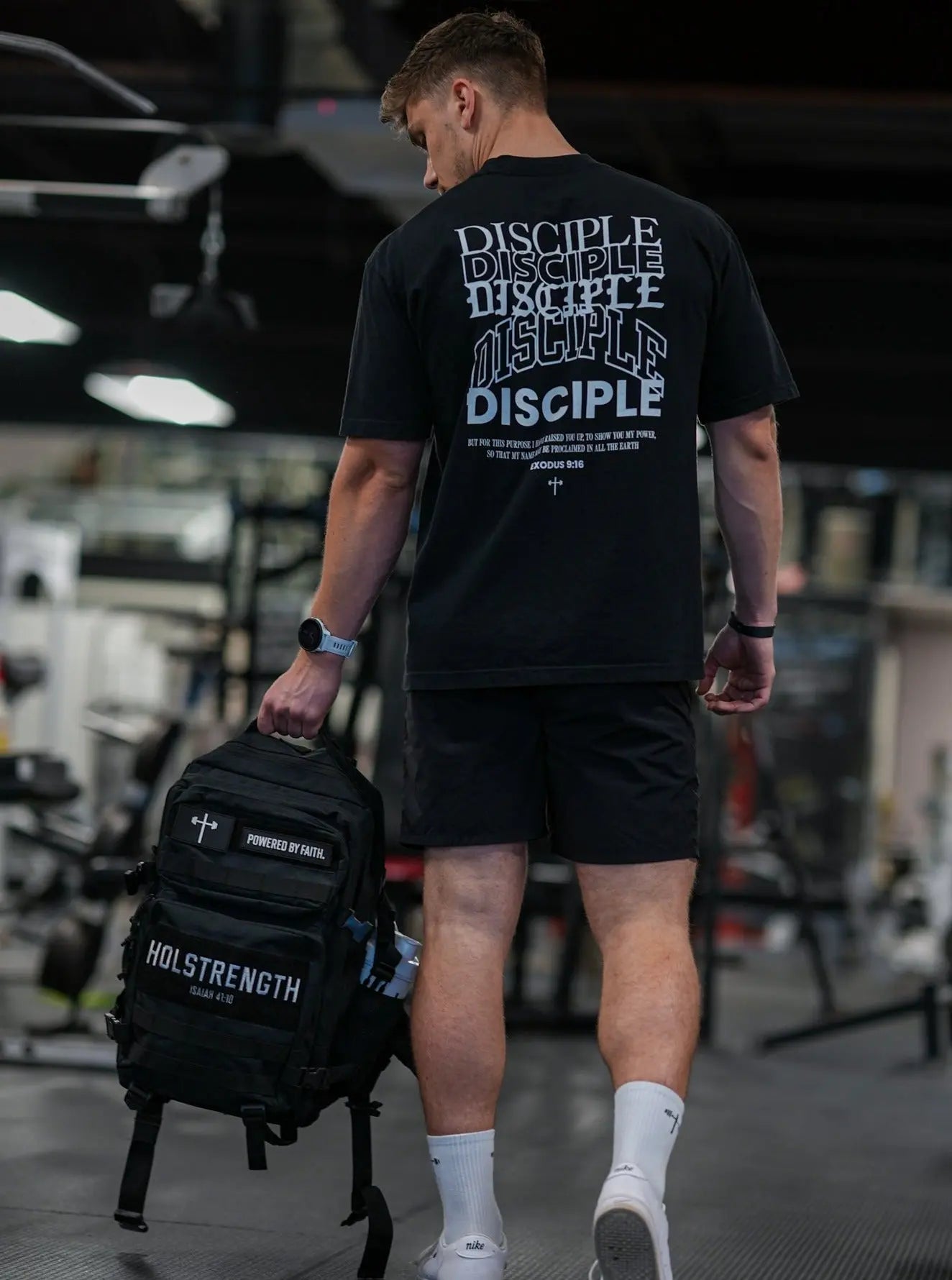 Disciple Tee - Black HolStrength