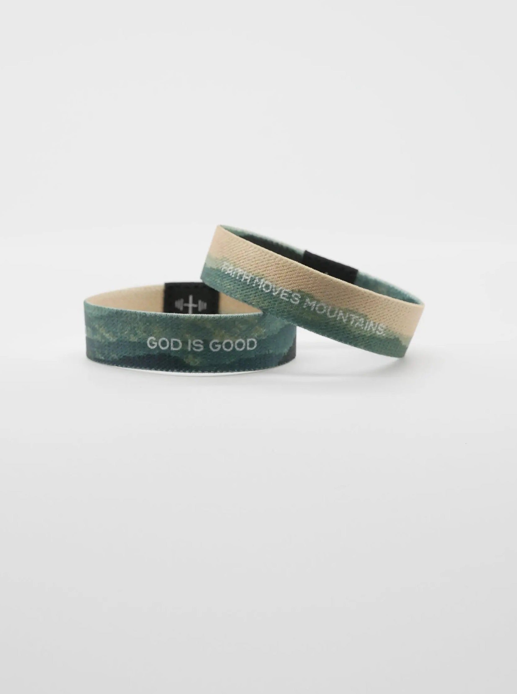 Faith Moves Mountains Wristband HolStrength