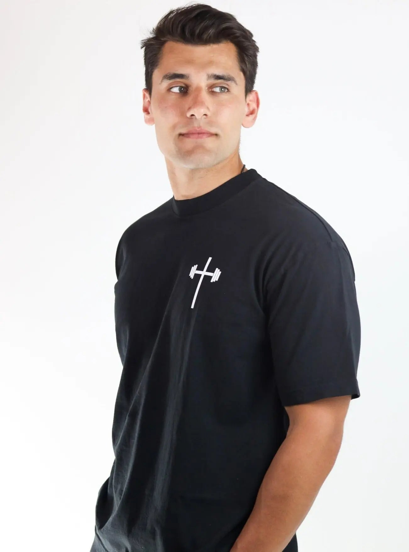 Faith Over Fear Tee - Black HolStrength