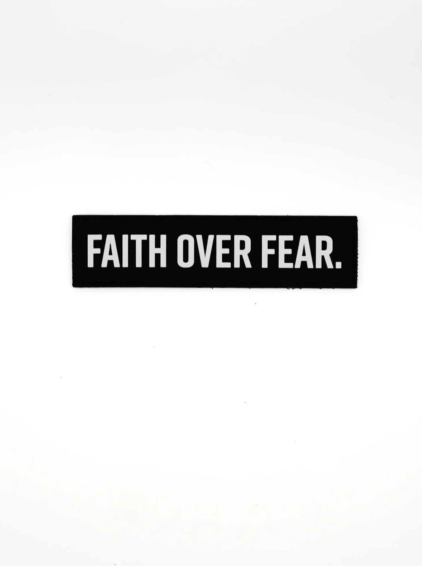 Faith Over Fear Velcro Patch HolStrength