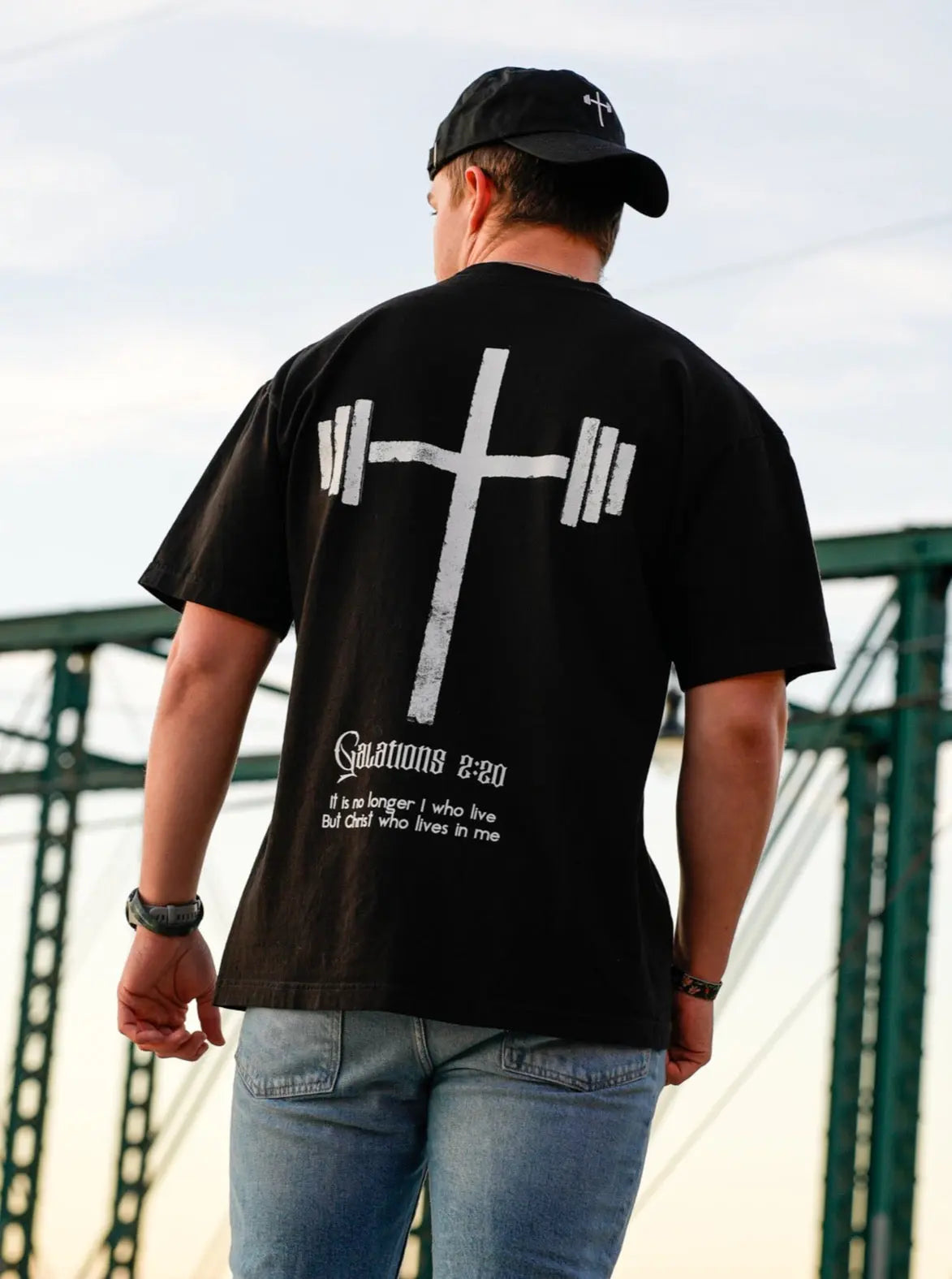 Forgiven Tee - Black HolStrength