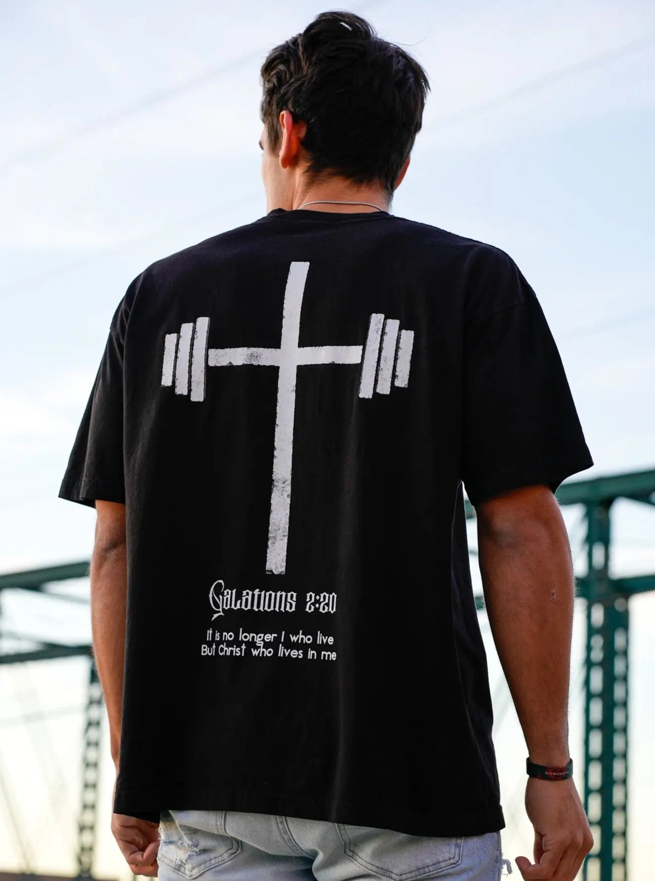 Forgiven Tee - Black HolStrength