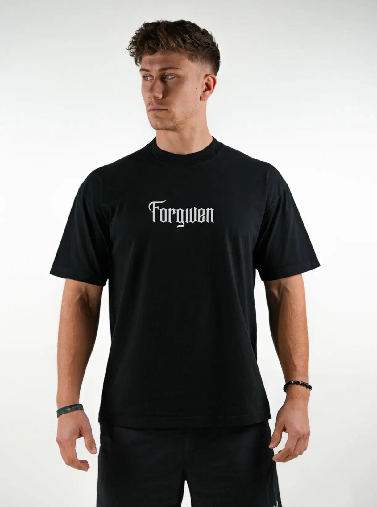 Forgiven Tee - Black HolStrength