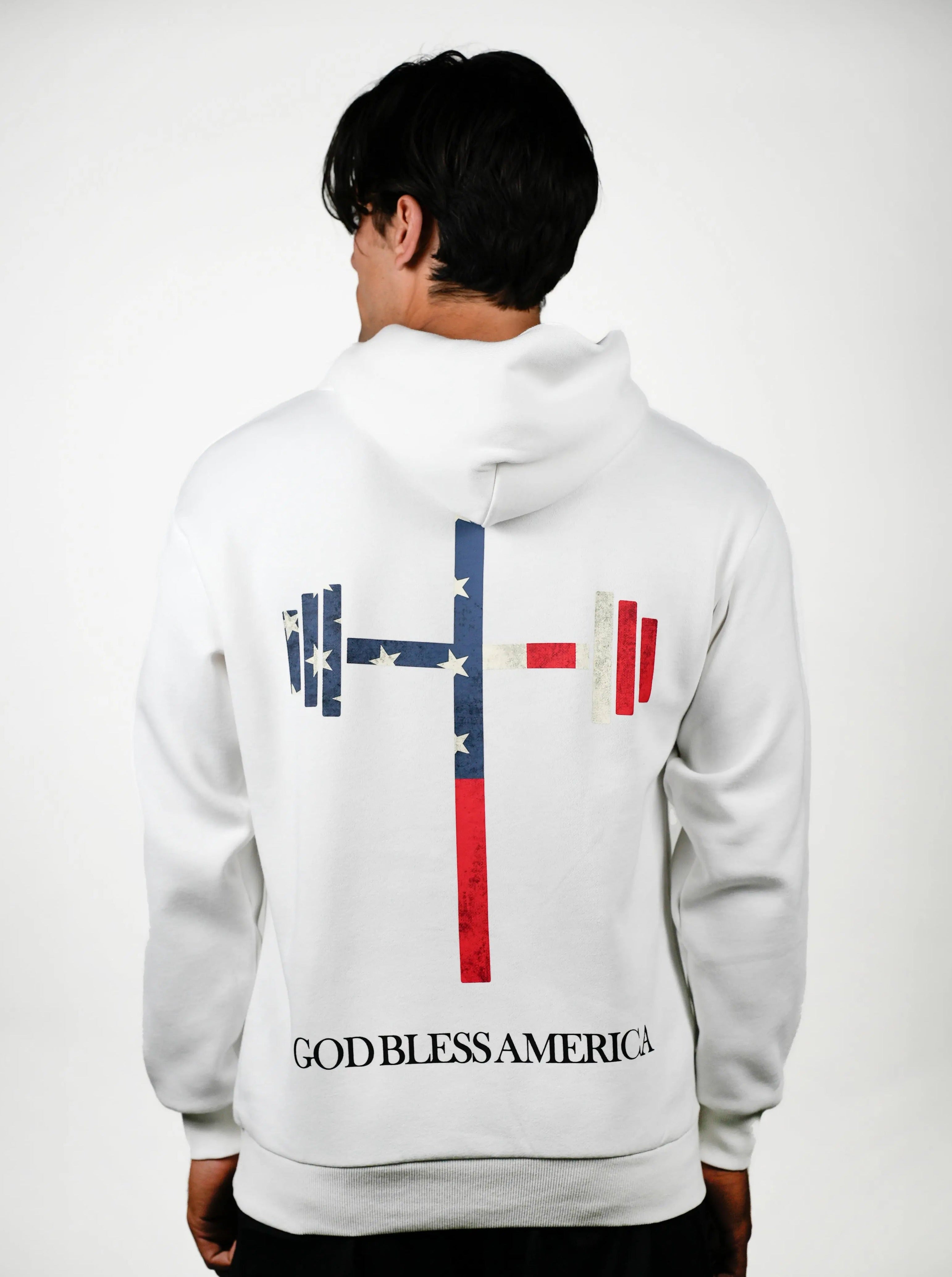 God Bless America Hoodie HolStrength