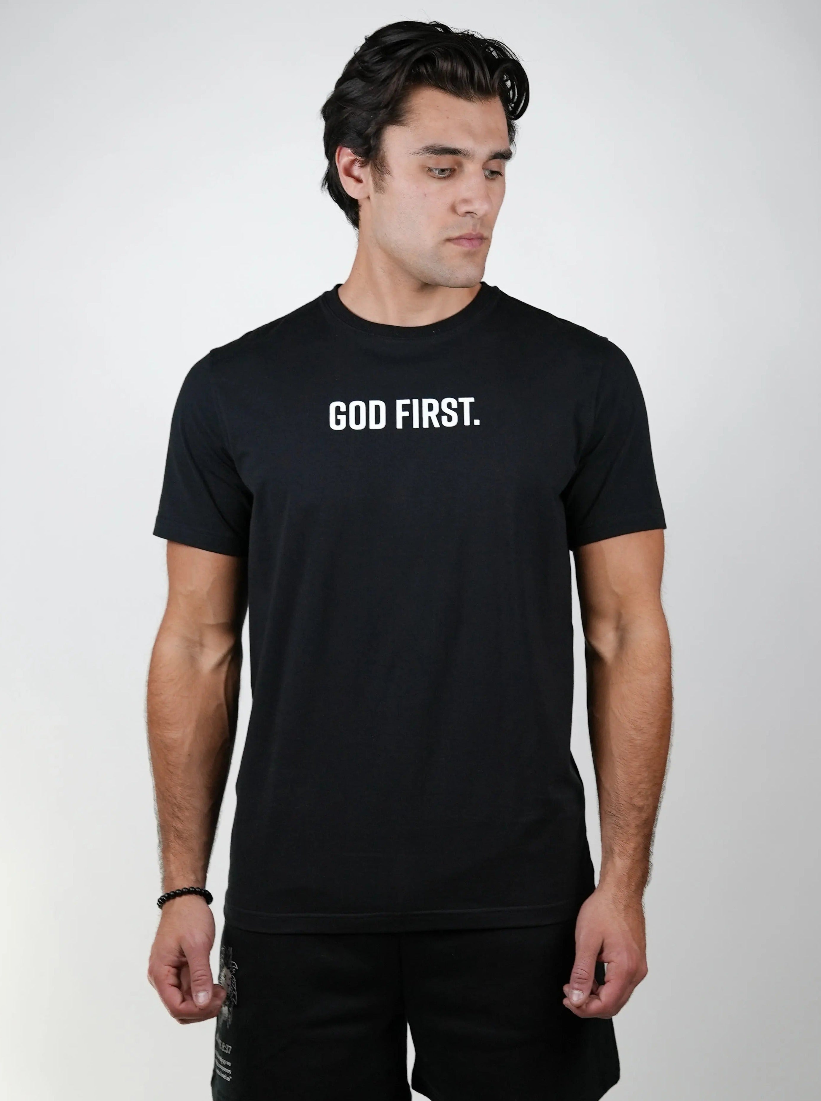 God First Performance Tee - Black HolStrength