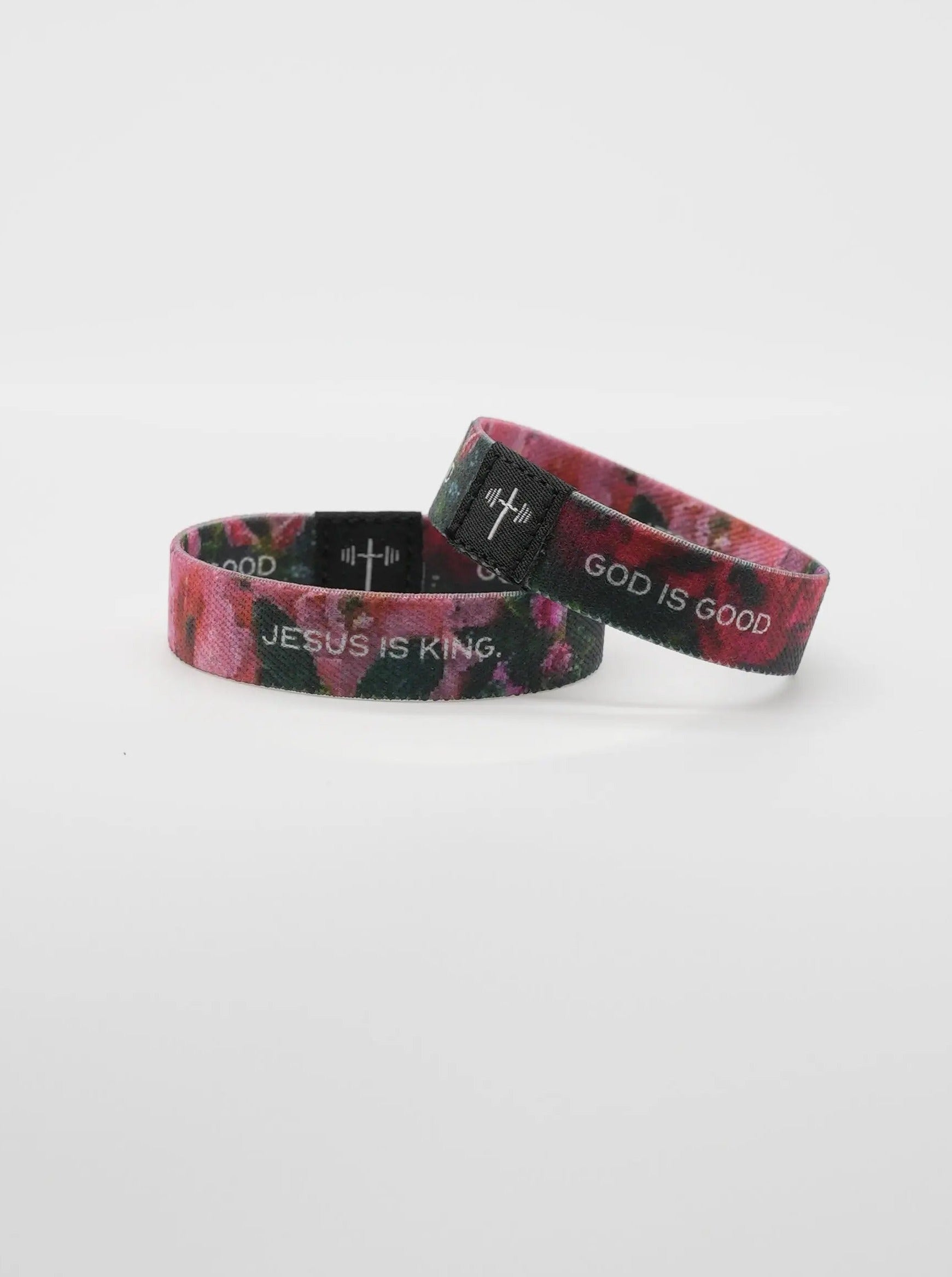 God Is Good Wristband HolStrength