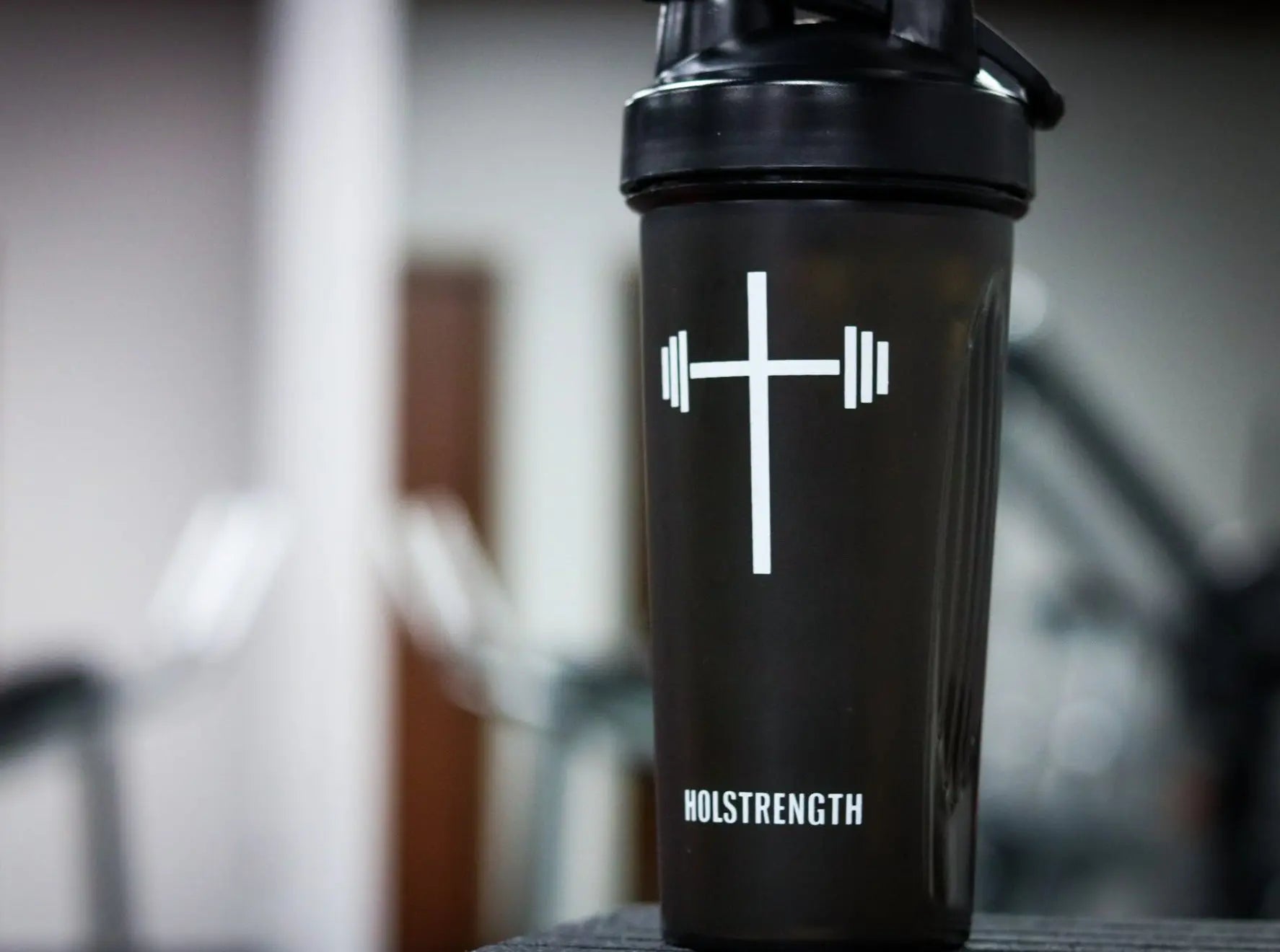 HolStrength Blender Bottle - Black - HolStrength