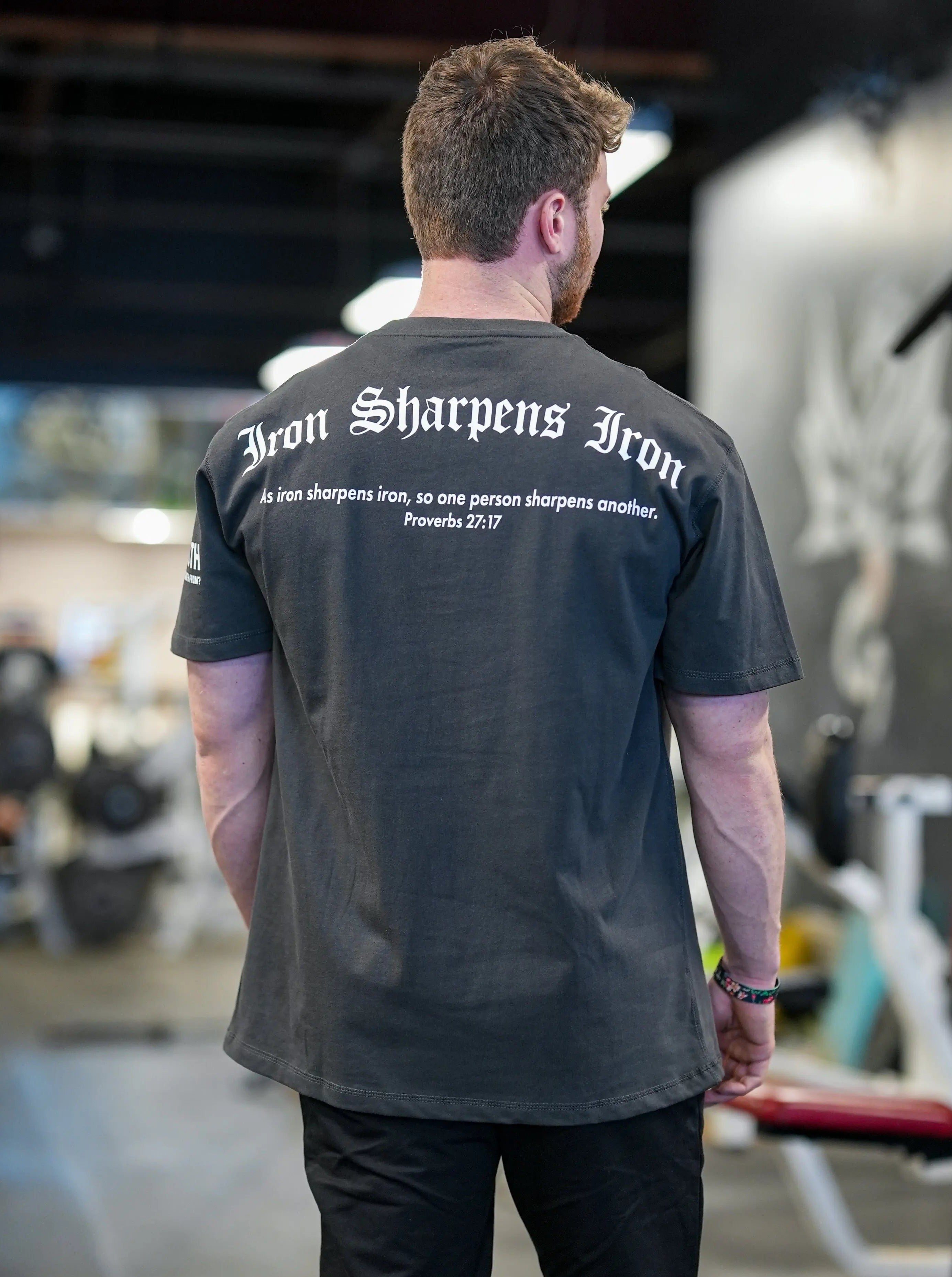 Iron Sharpens Iron Oversized Tee HolStrength