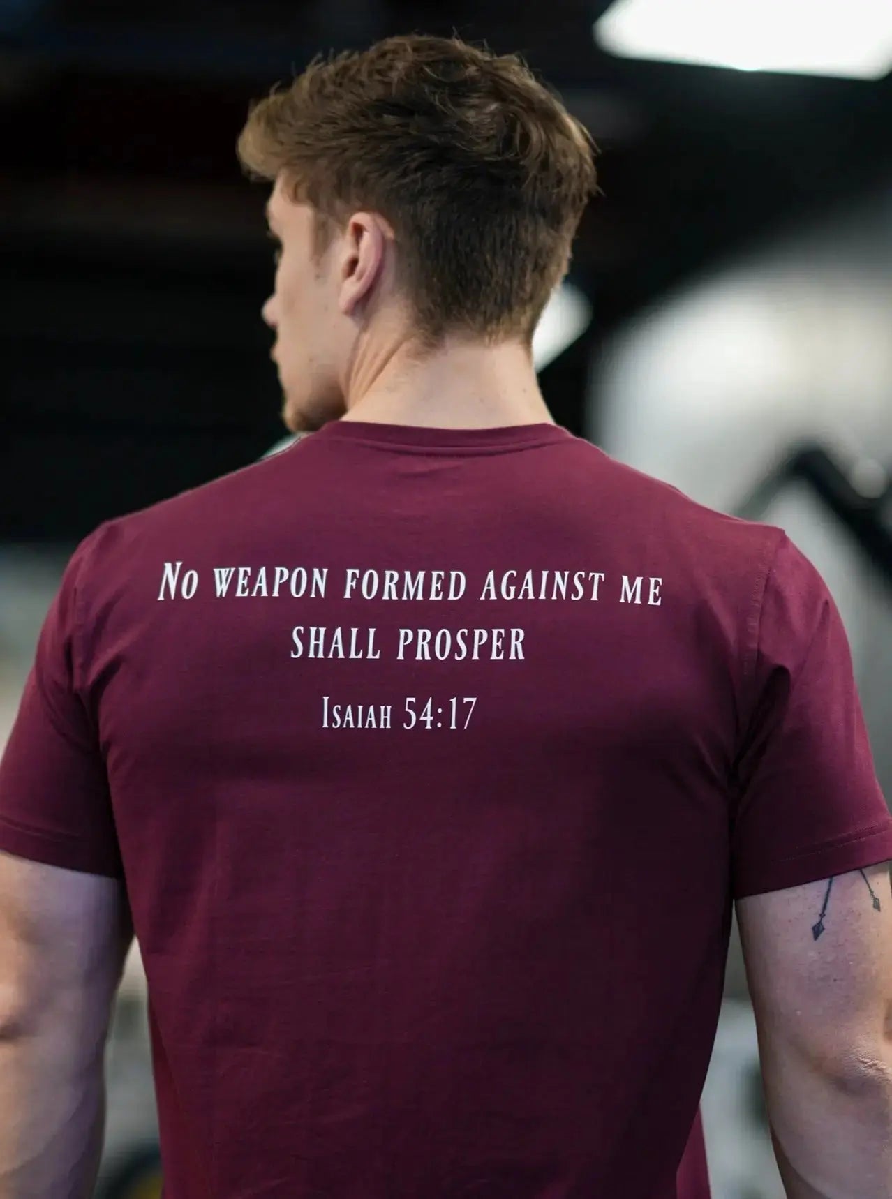 Isaiah 54:17 Performance Tee HolStrength