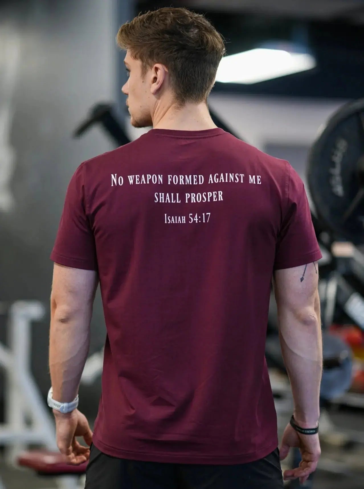 Isaiah 54:17 Performance Tee HolStrength