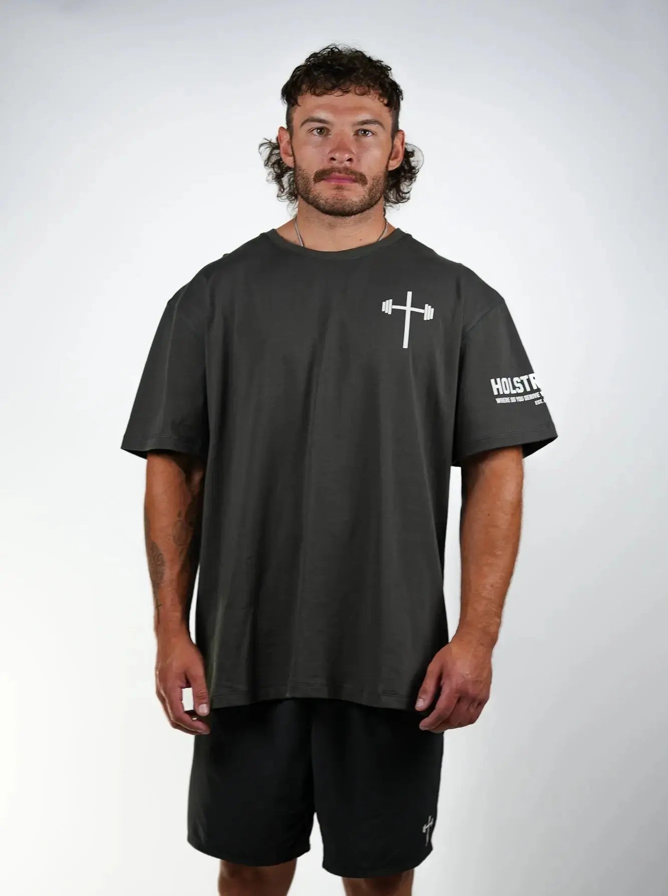 Jesus Is King Oversized Tee HolStrength