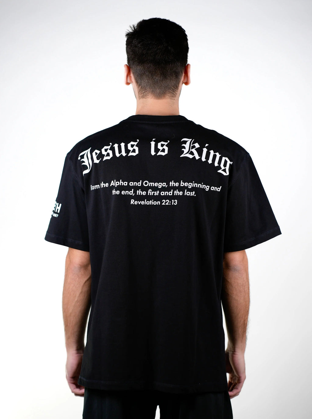 Jesus Is King Oversized Tee - HolStrength