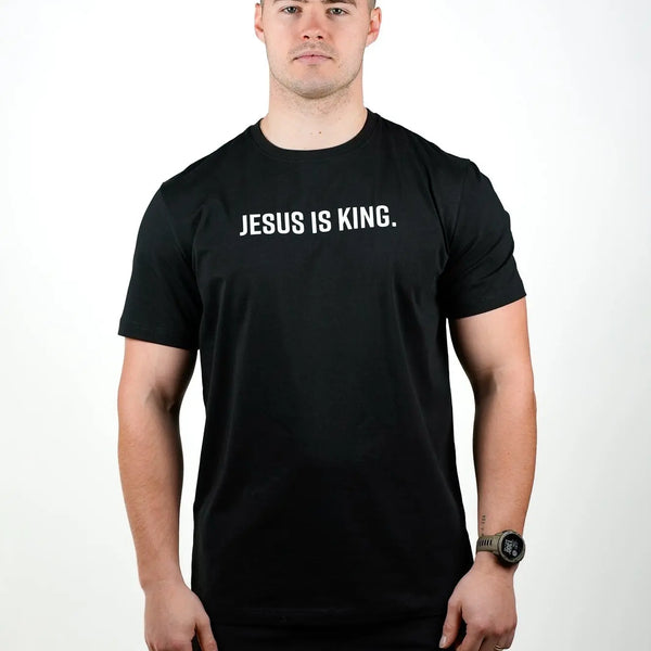 Jesus is king tee shirt hot sale