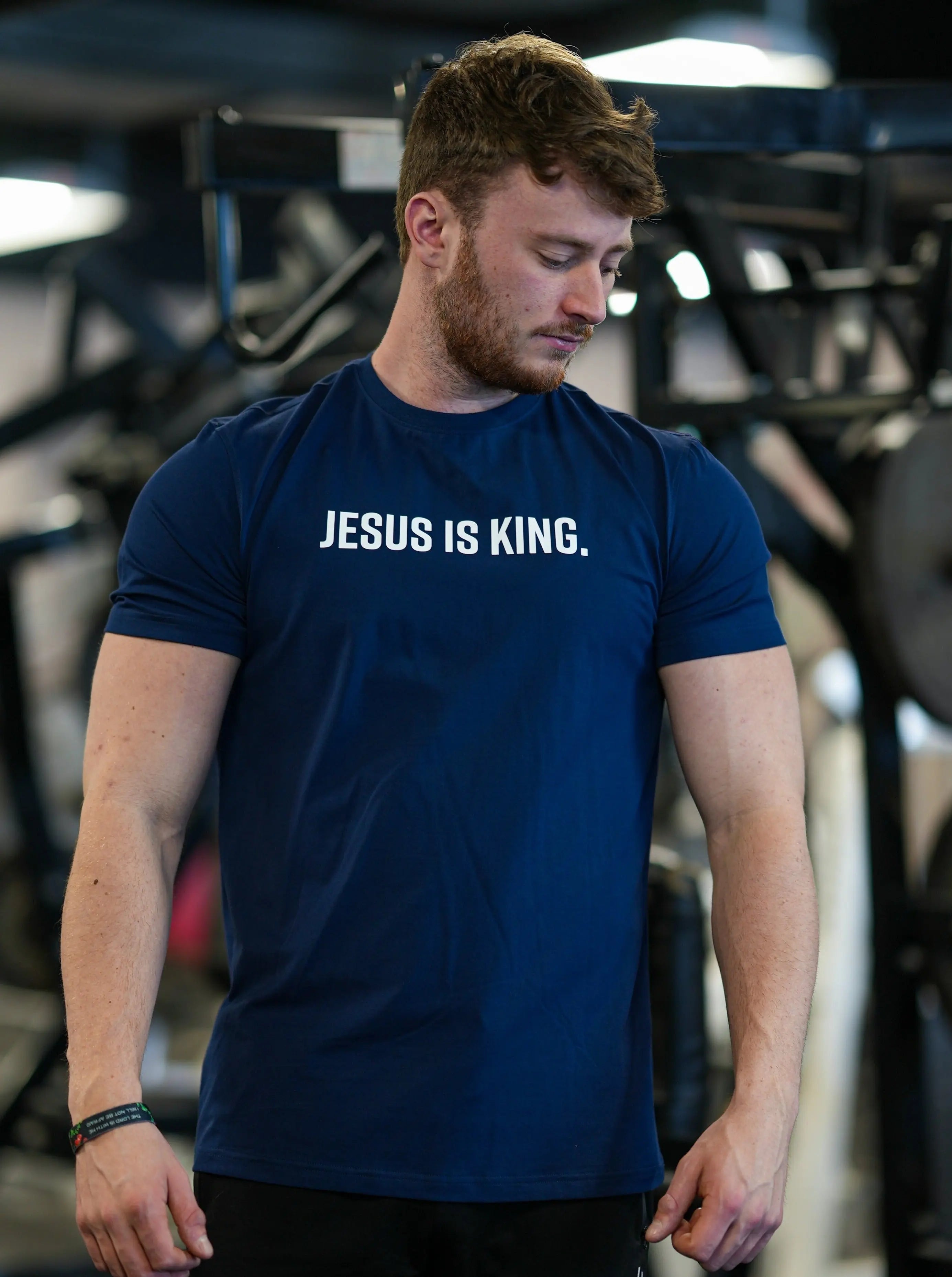 Jesus is King Performance Tee HolStrength