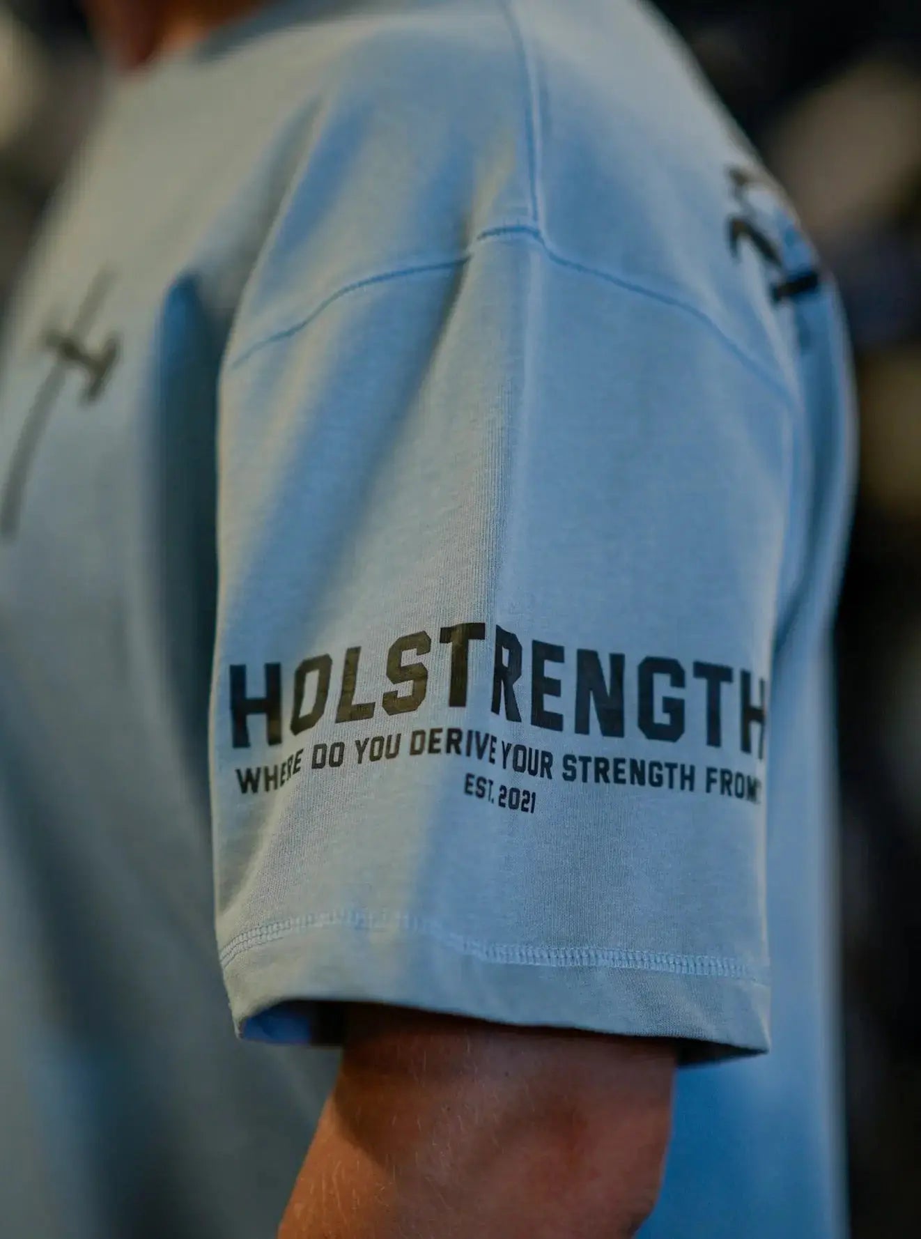 Philippians 4:13 Oversized Tee HolStrength