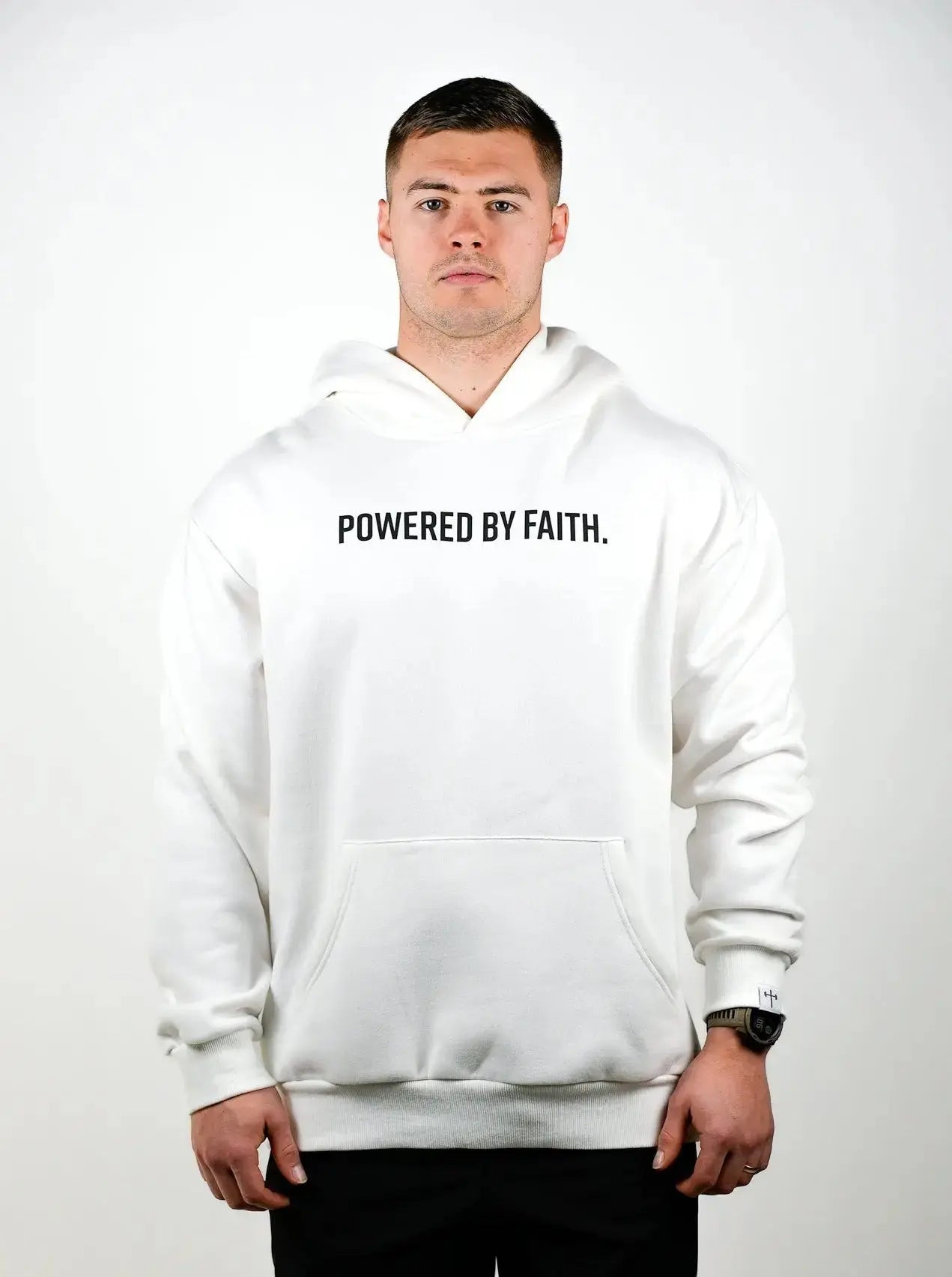 Powered By Faith Hoodie HolStrength