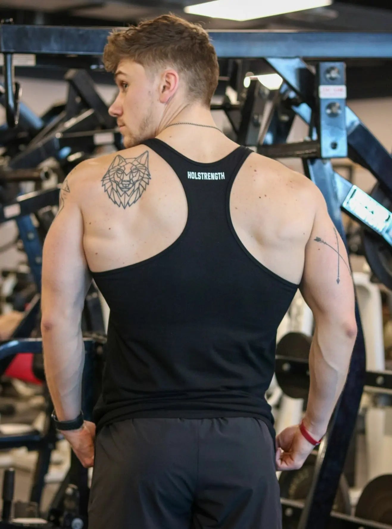 Premium Stringer - Black HolStrength