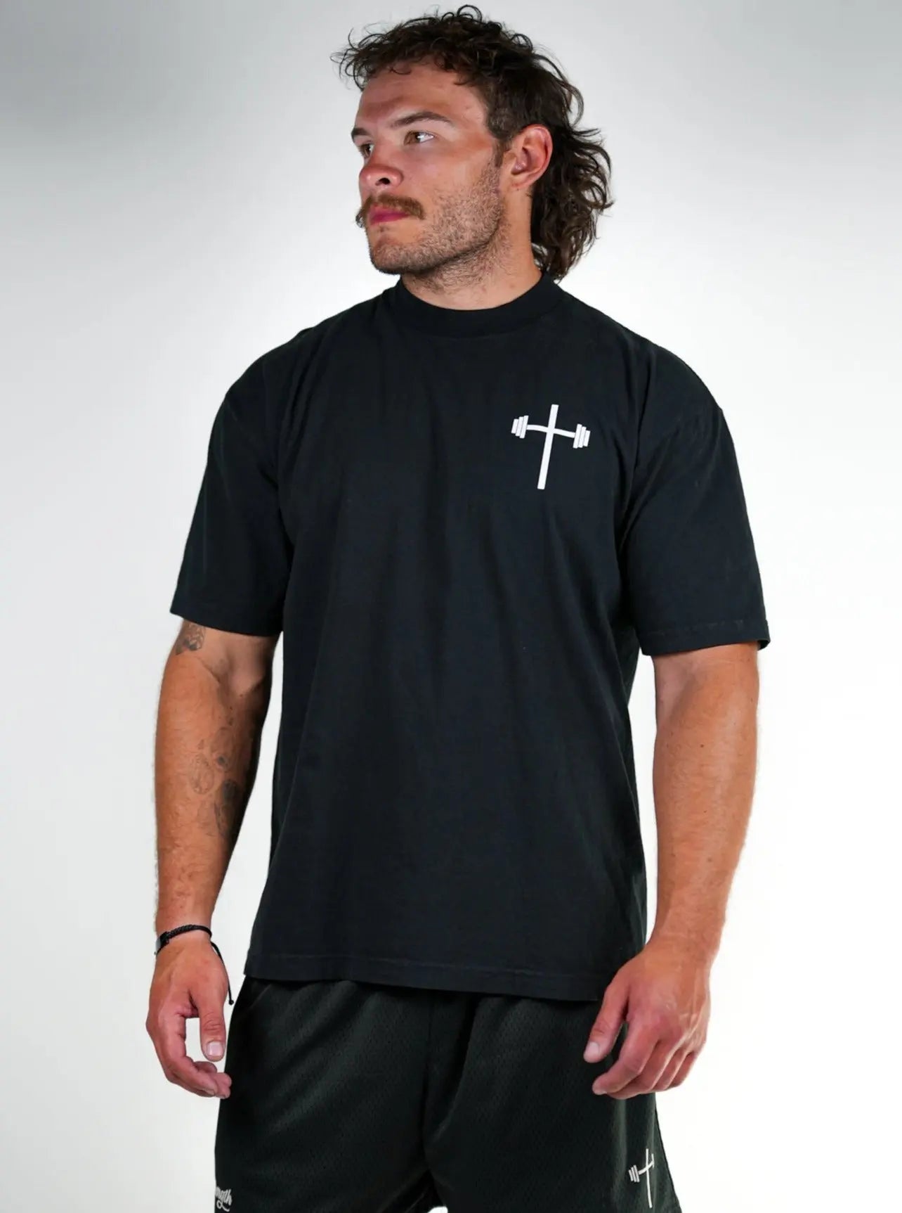 To God Be The Glory Tee - Black HolStrength