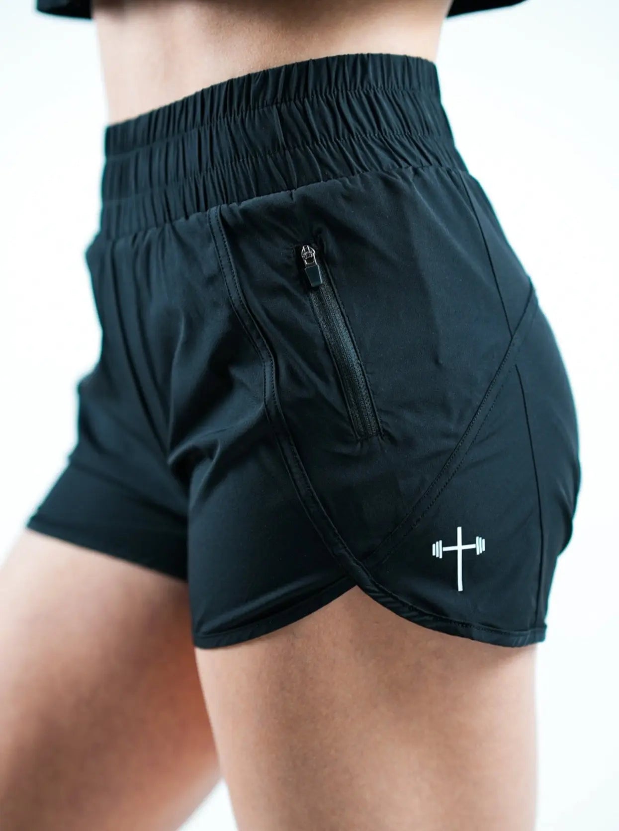 Women's Running Shorts - Black HolStrength