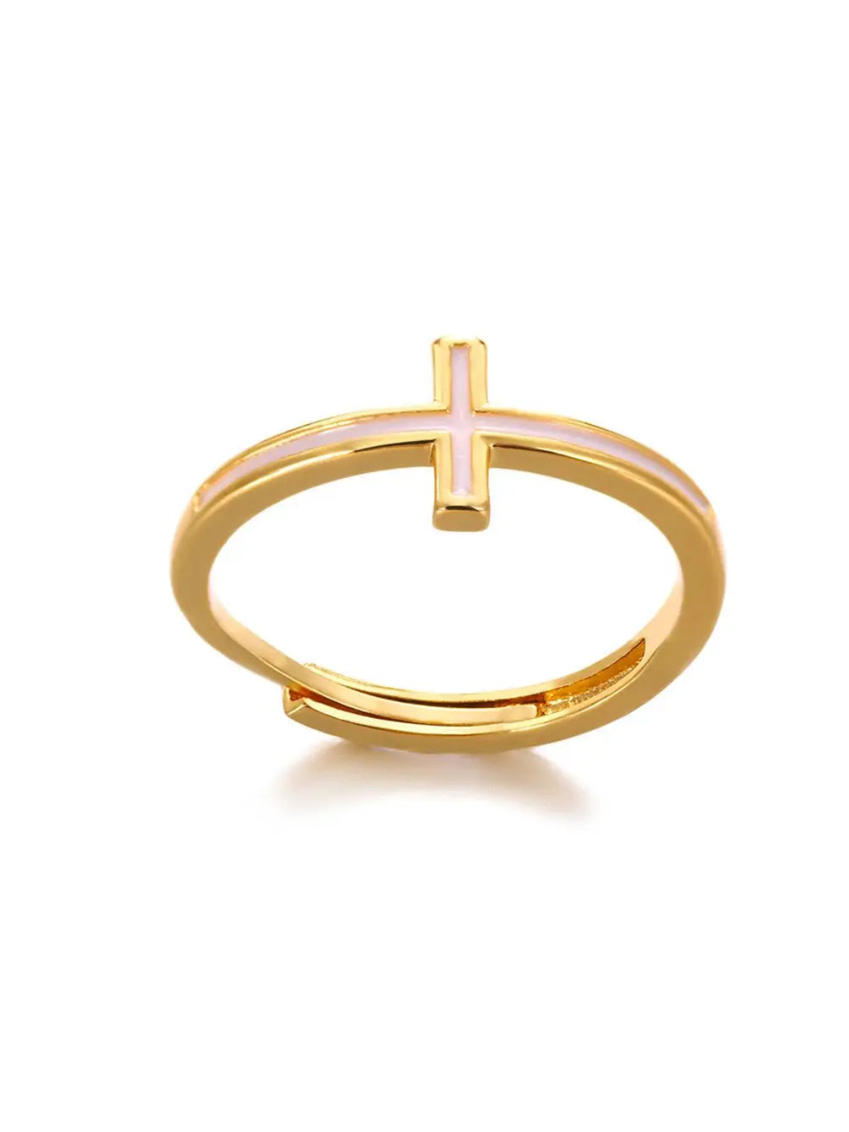 Women's Faith Cross Ring